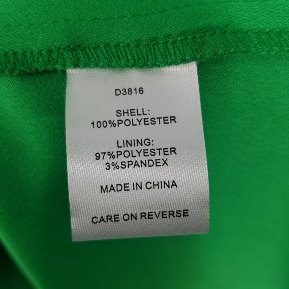 Alexia Admor August Draped Midi Fit & Flare Dress in Green Size 2 NEW WITH TAGS - Picture 5 of 8